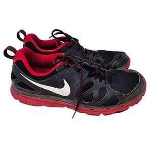 Nike Trail Running Shoes Black Red Low Top Outdoor Men’s Size 11